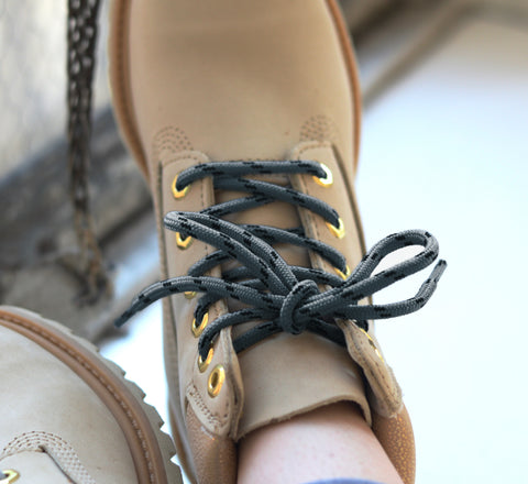 Image of Honey Badger Kevlar Boot Laces - Dark Gray