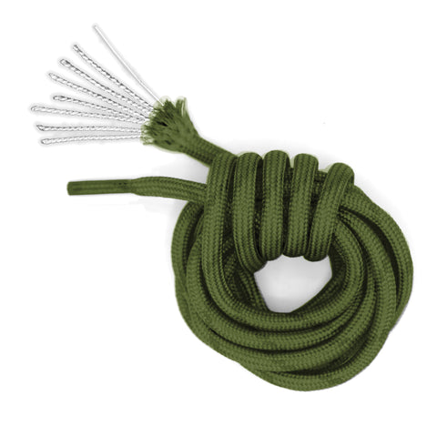 Honey Badger Paracord Boot Laces - Withstands 550 lbs - 7 Strand Nylon Core - 2 Pair Pack